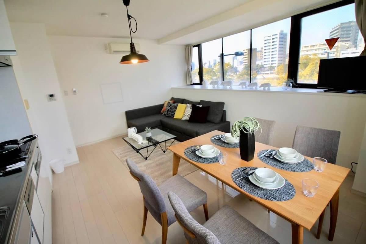 Luxes - 10 Min Hiroshima Station & 2Br Up To 10P Apartment Exterior photo